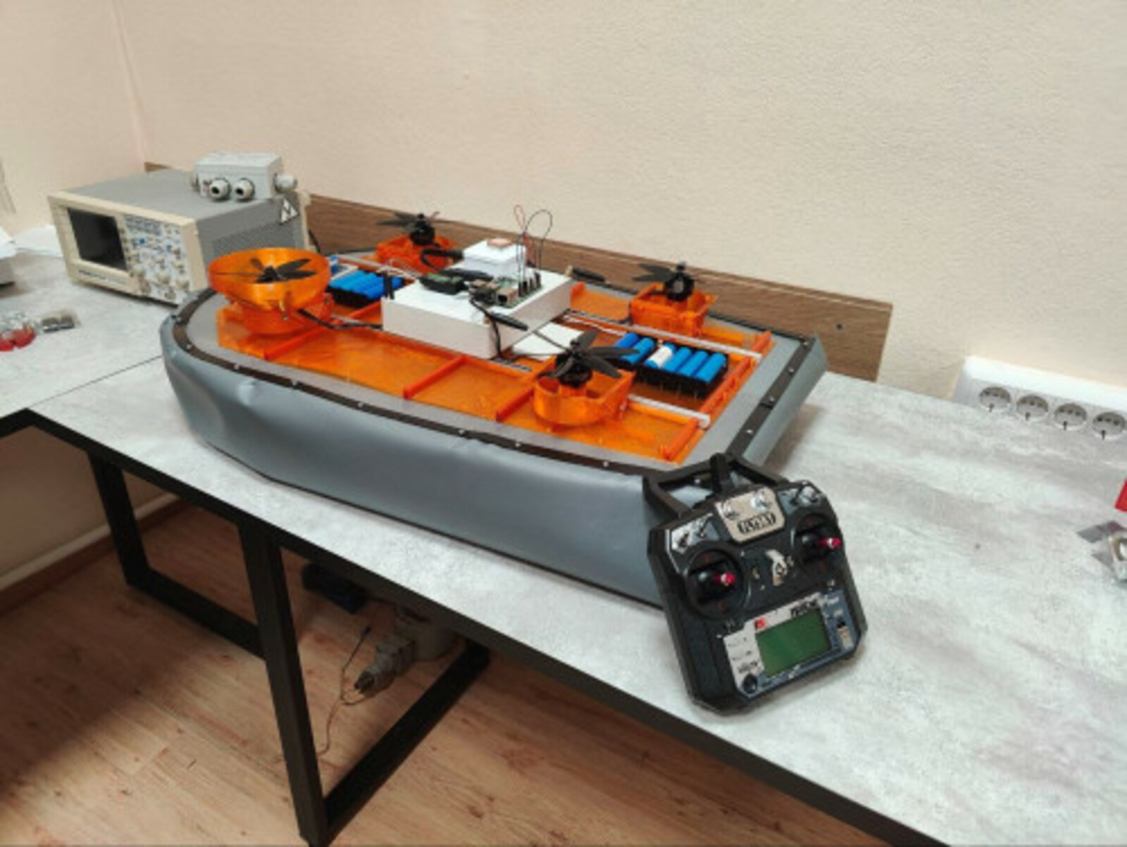 В Кампусе разработали прототип мобильной робоплатформы