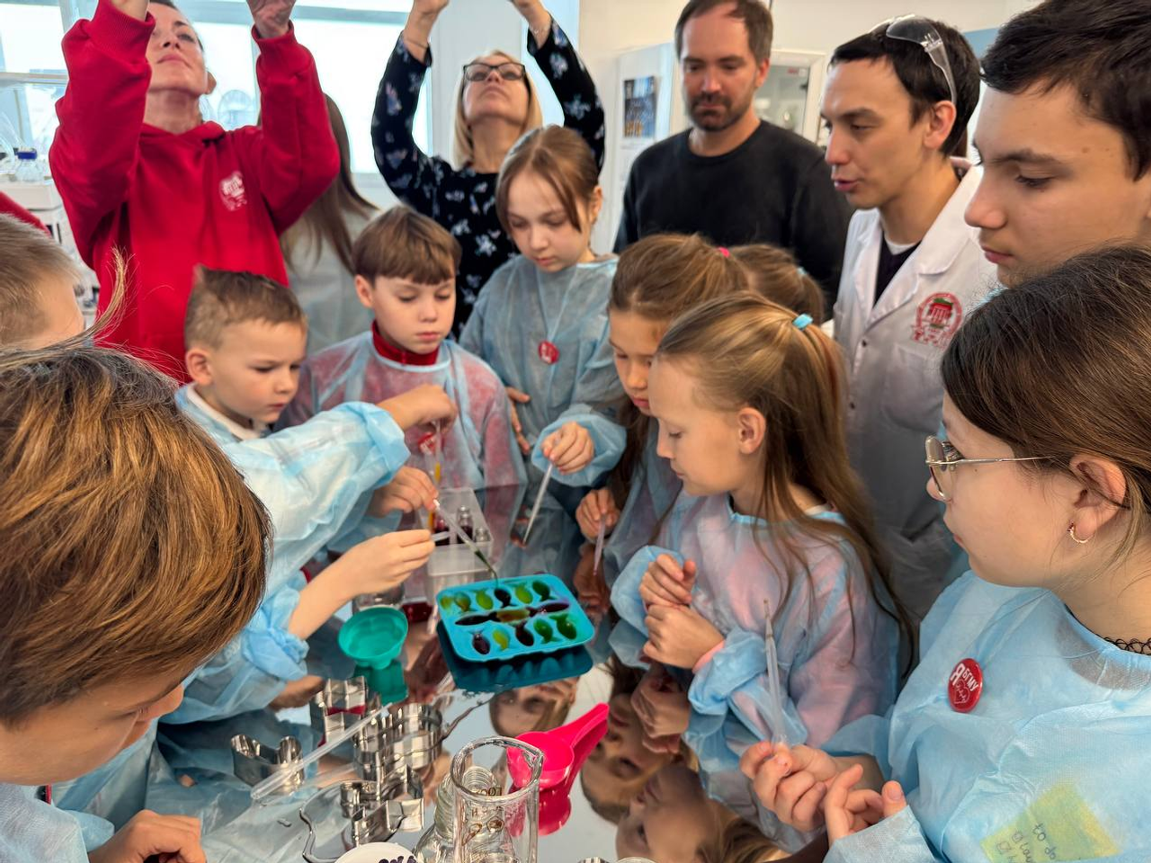 Уфимским школьникам показали лаборатории Межвузовского студенческого кампуса