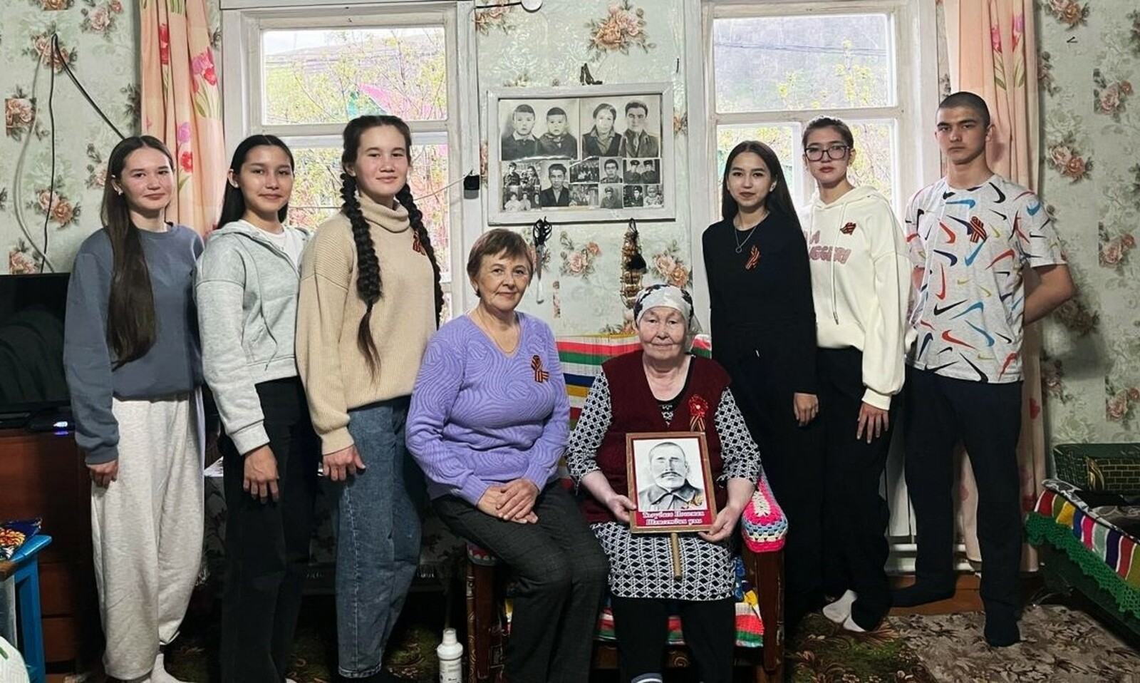 Ветеранға ҡунаҡҡа барҙыҡ