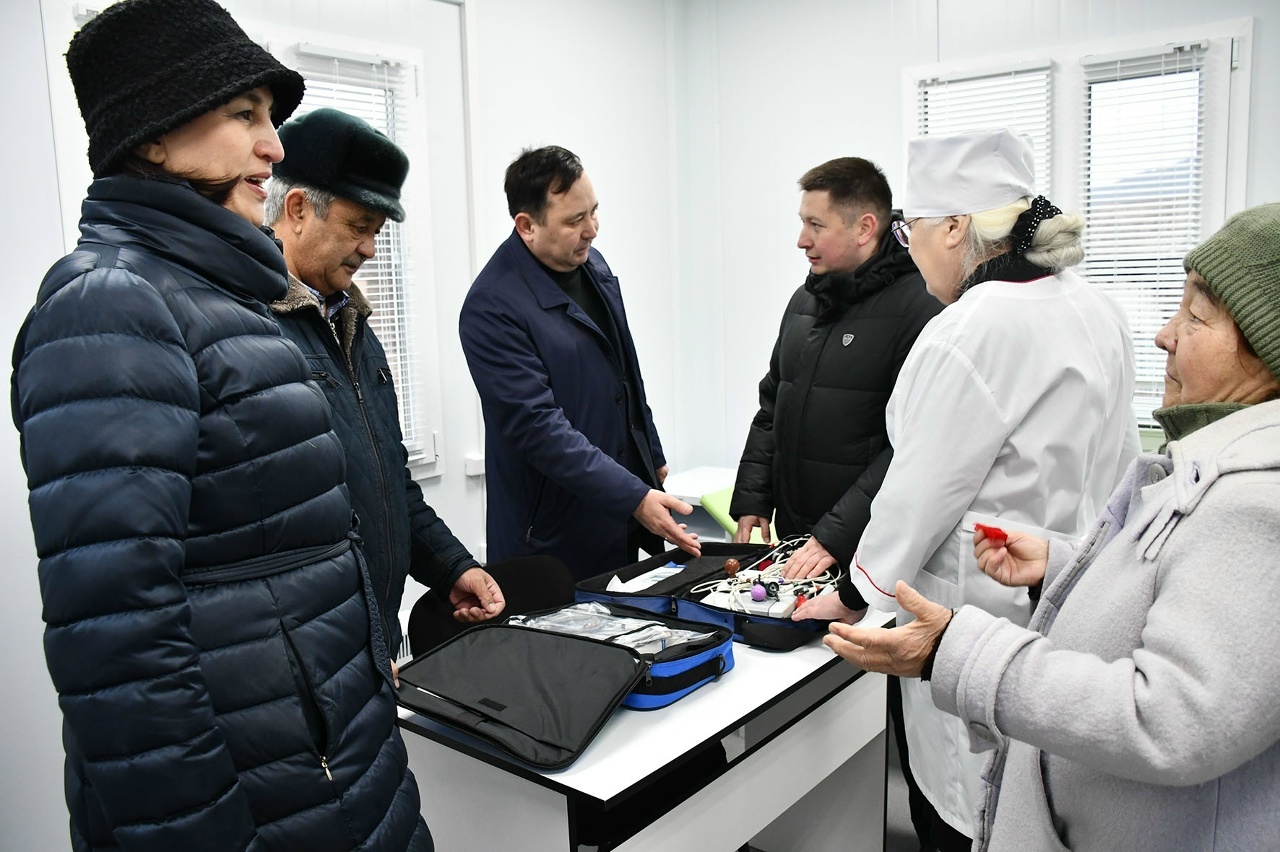 Районда сираттағы модулле ФАП асылды