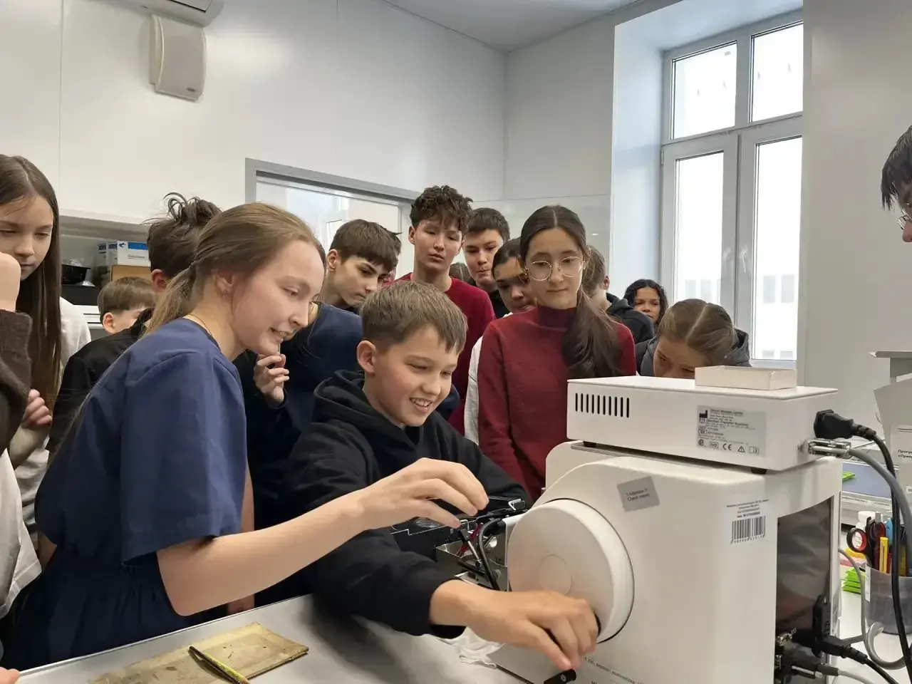 Школьники прошли по биолого-медицинскому маршруту в Межвузовском кампусе