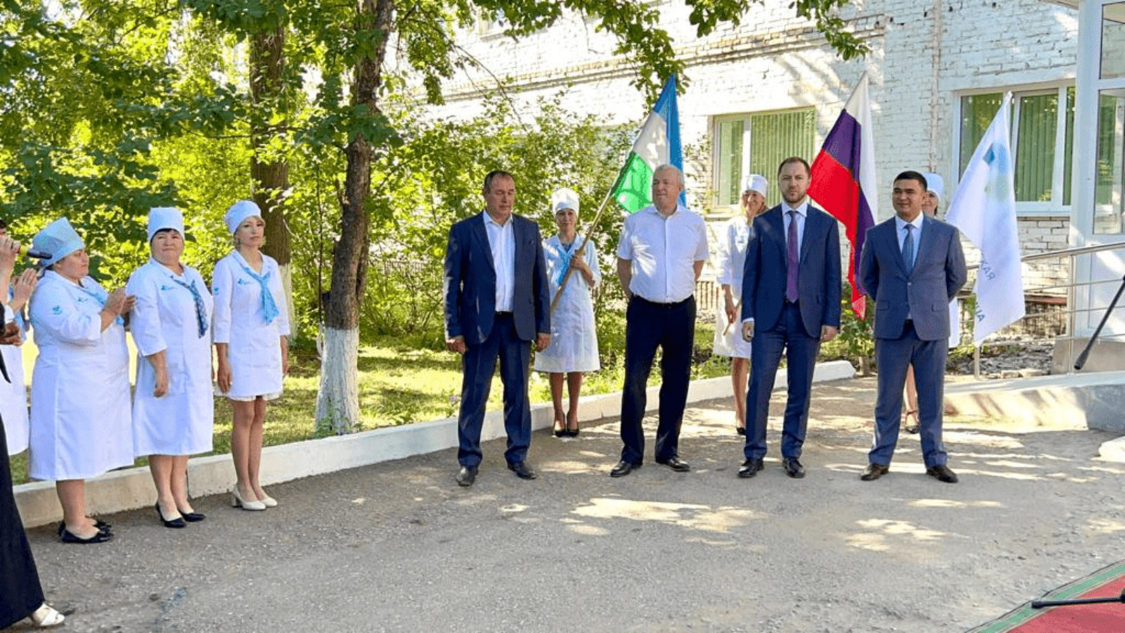 Министр Республики Башкортостан принял участие в открытии отделения медико-санитарной помощи