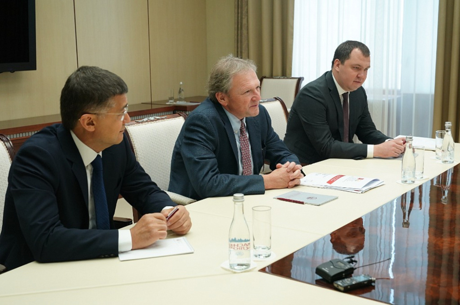 Рабочая встреча с Уполномоченным при Президенте России по защите прав предпринимателей Борисом Титовым