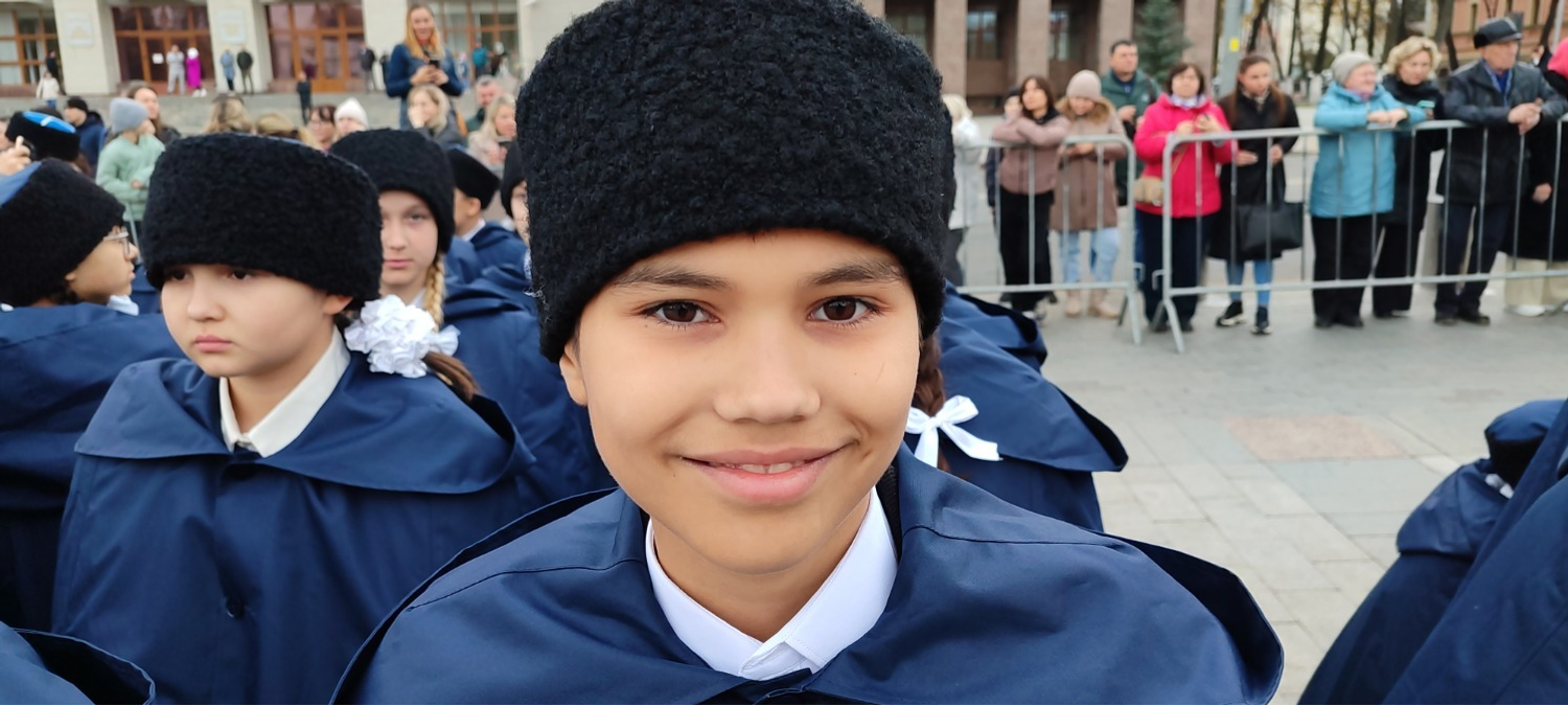 На Советской площади Уфы посвятили в «шаймуратовцы» 600 ребят