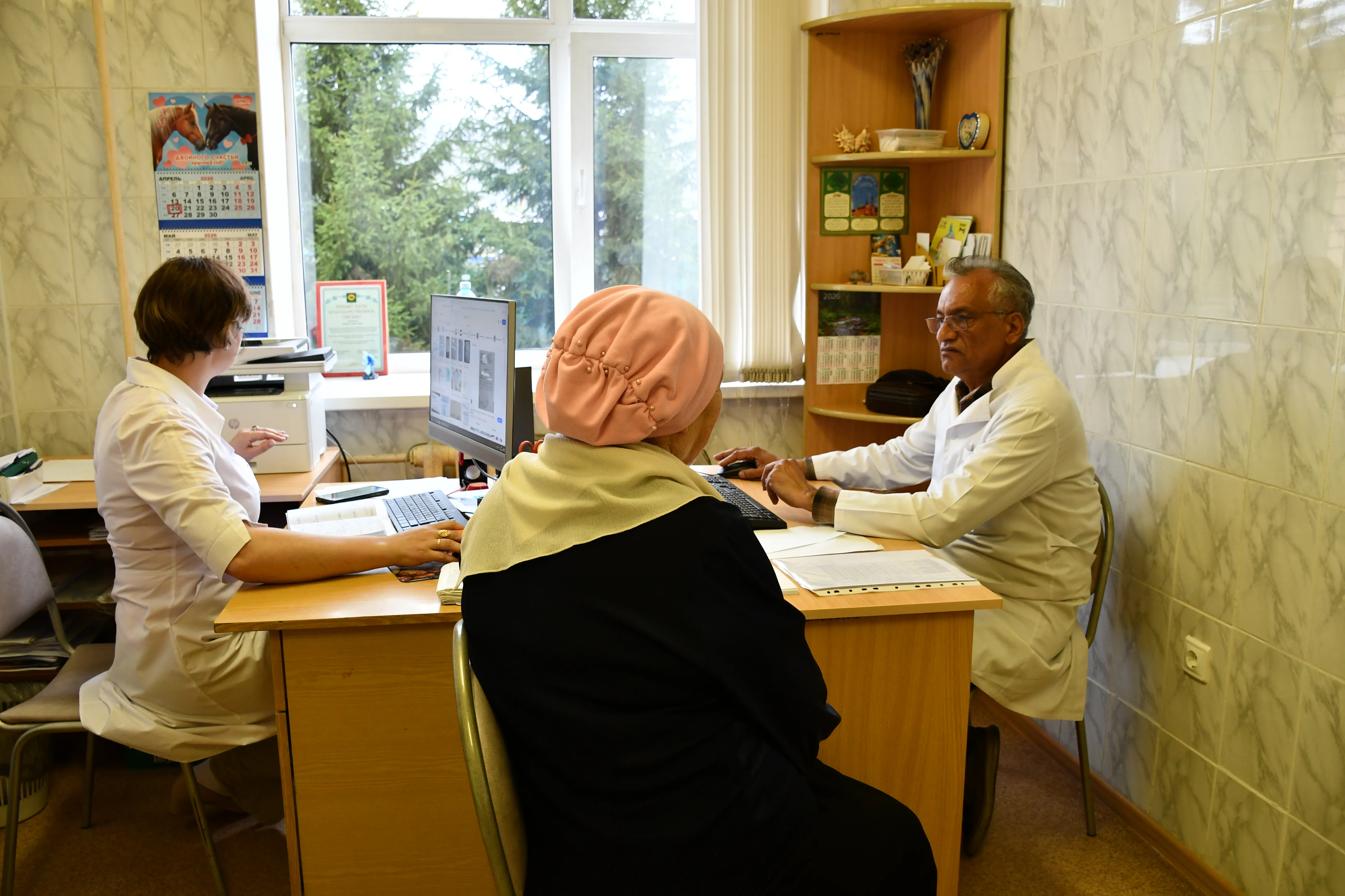 “Сәләмәтлек поезы” Бөрйәндә