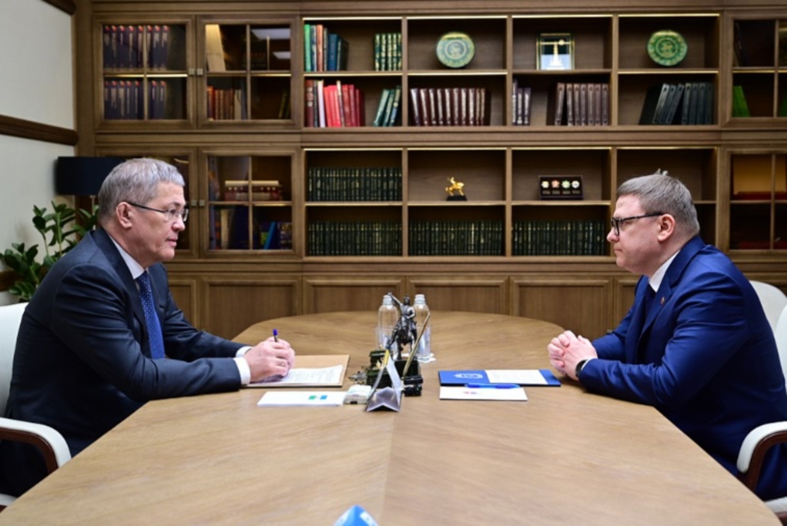 Силәбе өлкәһе губернаторы Алексей Текслер менән осрашыу