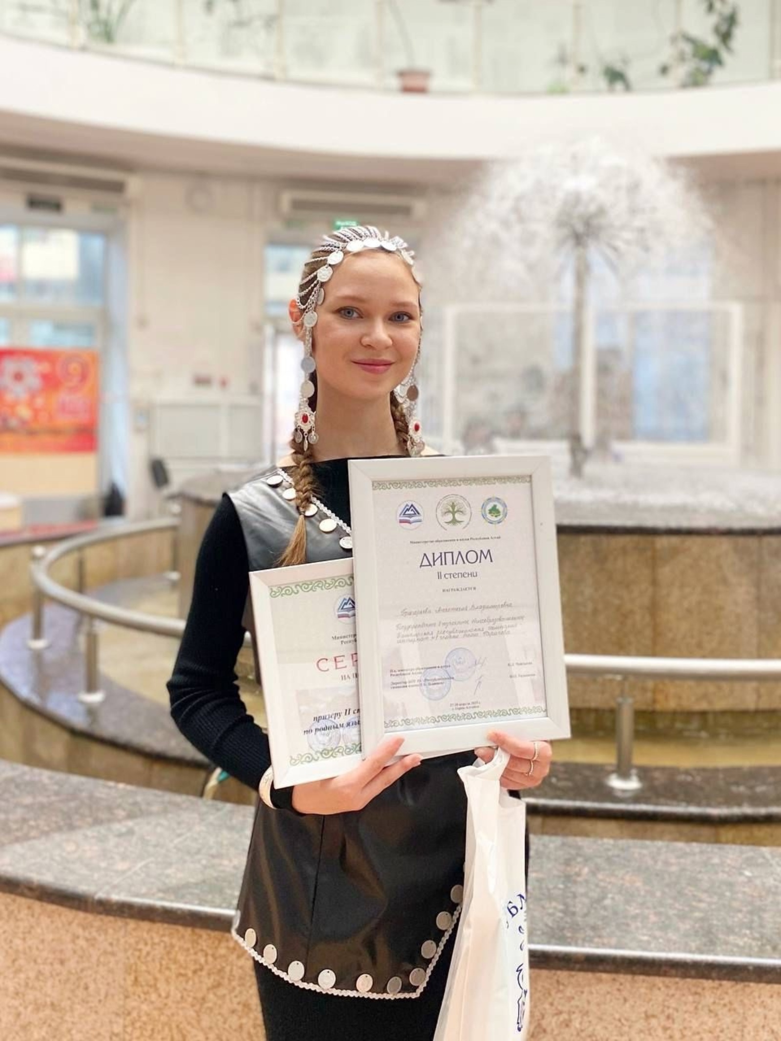 Бөрйән ҡыҙы Алтайҙан еңеү менән ҡайтҡан!